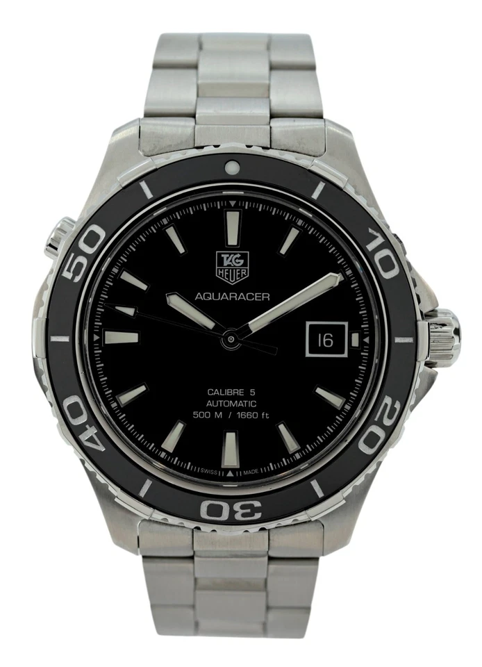 Vendedor restaurado Tag Heuer 42 mm para hombre 500M Aquaracer automático calibre G2U Foto 2 de 4