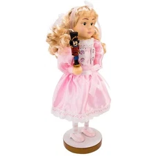 Kurt S. Adler Hollywood Nutcracker Collection, Clara in Pink, 12in