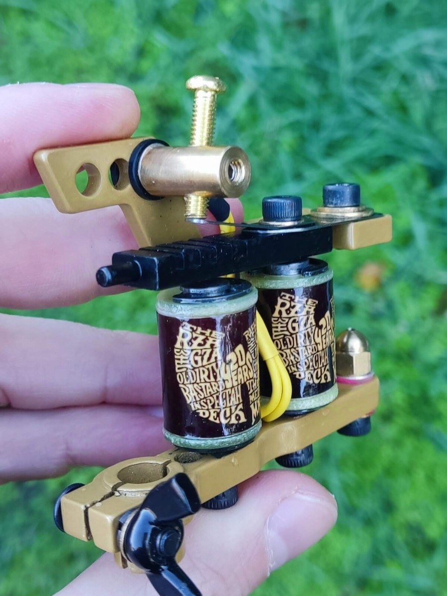 Custom Handmade Tattoo Machine Double Coils Delicate Fast