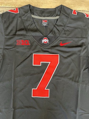 CJ Stroud Jersey NEW Mens Large Black Ohio State Buckeyes Texans Ships USA - Picture 2 of 8