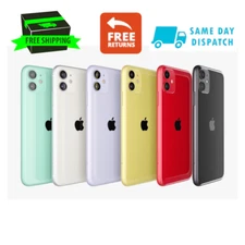 Apple iPhone 11 64GB 128GB (GSM + CDMA) Unlocked At&t T-Mobile Smartphone