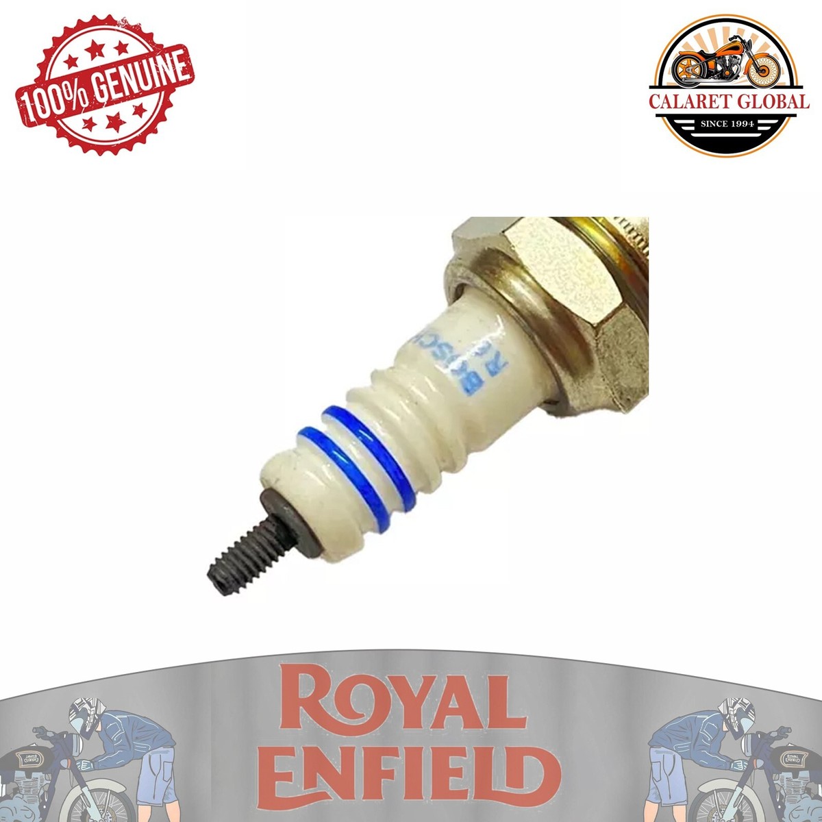 Genuine Royal Enfield spark plug for classic 350/500 bullet 350