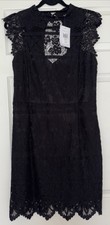Love fire Los Angeles black lace dress $60 MSRP NWT