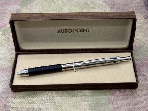 Autopoint Multi 3 Action Pen - Red & Black BP, .5 mm. Pencil - New Old Stock - Picture 1 of 10