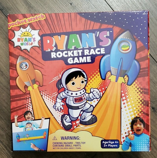 Ryan's World Rocket Race Game Pocket Watch Buffalo Games for sale online | eBay