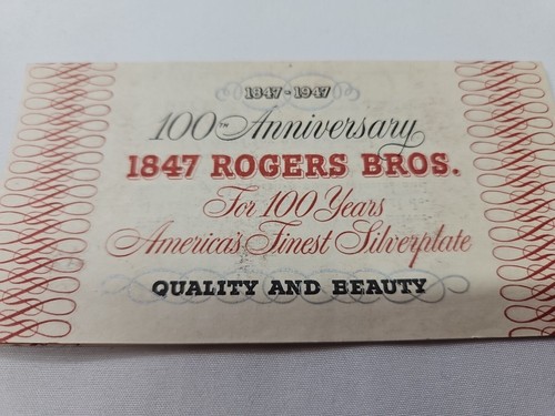 6 1847 Rogers Bros. 100th Anniversary REMBRANCE versilberte Abendessen Gabeln 1947 - Bild 10 von 10