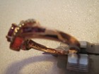 SAJEN D'Joy Oval/ Round Rose Gold Plated over STERLING SILVER RUBY RING Size 10 — photo 8
