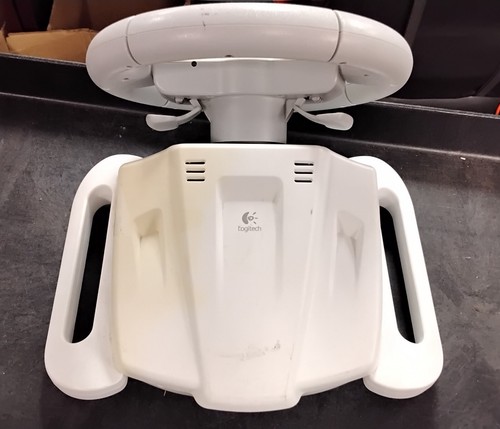 Nintendo Wii Steering Wheel Steering Wheel Logitech - Picture 2 of 2