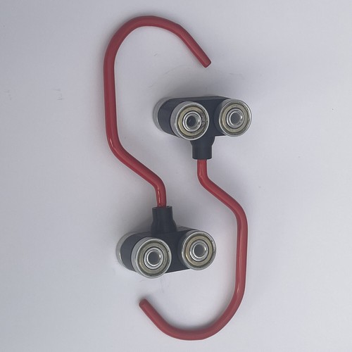 Bike Storage Rail Sliding Hooks - Lite Limit per Hook 2.3" Tyre - 13kg - Picture 7 of 10