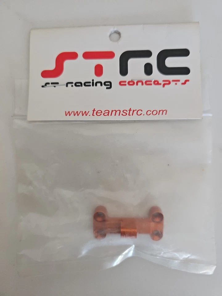 STRC Aluminum HD Front Bumper Mount Axial EXO Terra BUGGY  STA80093FO Orange - Image 2 of 2