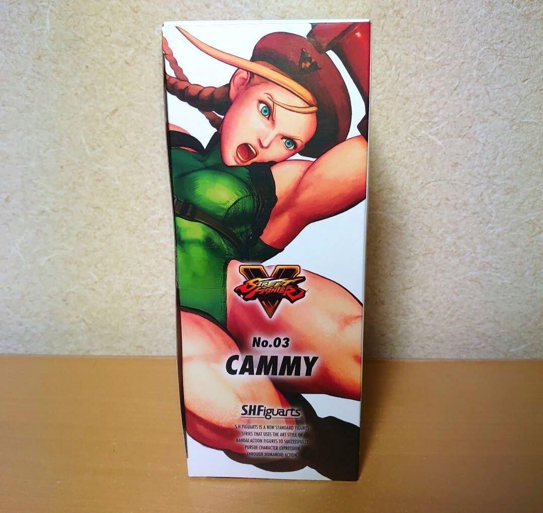 ゲームキャラクター BANDAI SHFiguarts CAMMY No.03 Street Fighter V Cammy S.H. Figuarts 5.7 inch Figure No. 03