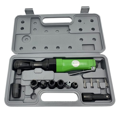 DYNAMIC POWER Professional 1/2" AIR RACHET WRENCH KIT + 4 pcs 1/2" Dr., Impac...
