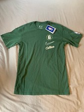 Nike NBA Boston Celtics Loose Fit Men Green T-shirt DV5847-330 Brand New XSMALL