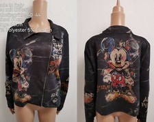 Mickey Mouse Velour Jacke Größe 40-44 Einheitsgröße