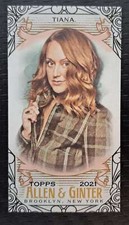 SARAH TIANA 2021 Allen and Ginter Mini Black Border #229 MLB Comedian ID:80661