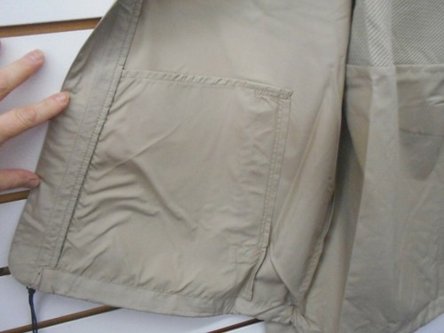 Men's A+ Navy, Black & Khaki Water Repellent Hooded Windbreaker Sizes Small-4XL - Picture 10 of 13