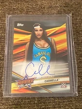 Carmella 2019 topps summer slam auto autograph 