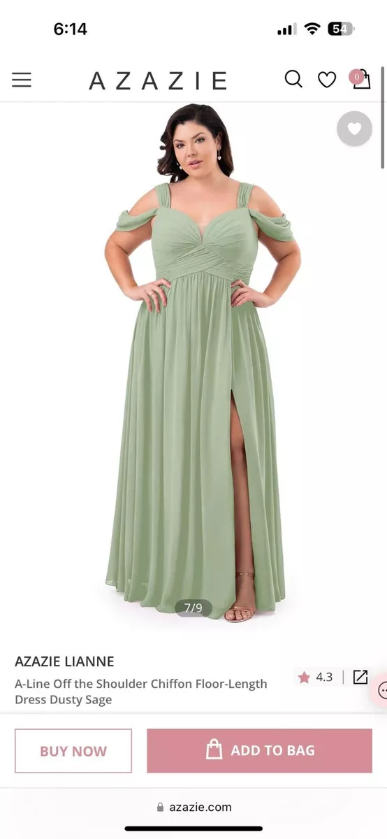 Azazie plus size store