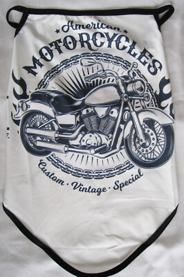 GESICHTSBEZUG FACE COVER MASK   MOTIV MOTORCYCLES BIKER CHOPPERS - Ref.06