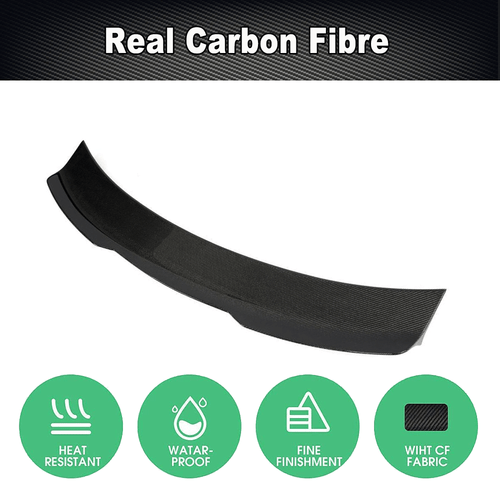 Fit For Ford Mustang Dark Horse 2024UP REAL CARBON Rear Trunk Spoiler Boot Wing  - Bild 6 von 12