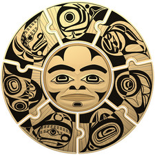 2023 The Celestial Circle Fine Silver Puzzle Coin Set, 1 X $50 And 7 X $20 Coins