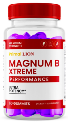 #ad Primal Lion Magnum Extreme T Booster Male Enhancement Gummies for ED 60 Gummies $19.95
