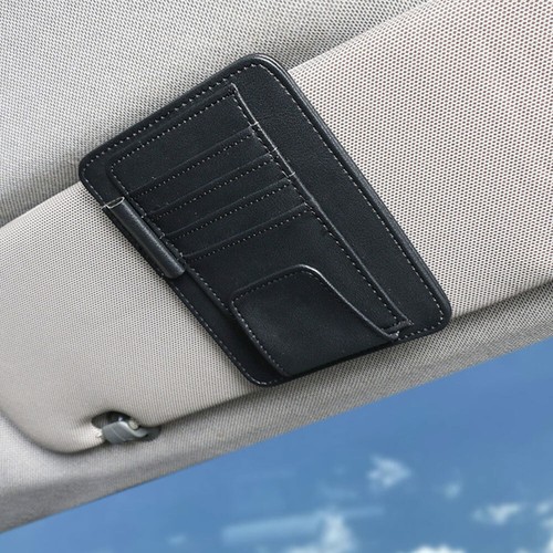Car Glasses Clip Organizer Storage Holder Interior Sun Visor Clips Accessories - Foto 11 di 18