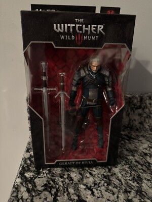McFarlane Toys The Witcher Wave 3 Geralt of Rivia Teal Viper Armor 7'' Figure