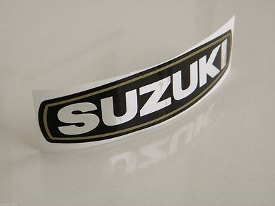 Suzuki GT750 TS100 TS125 TS 100 125 Crankcase Engine Cover Emblem