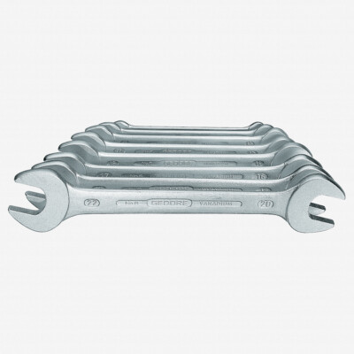 Gedore 6-8 Double open ended spanner set 8 pcs 6-22 mm