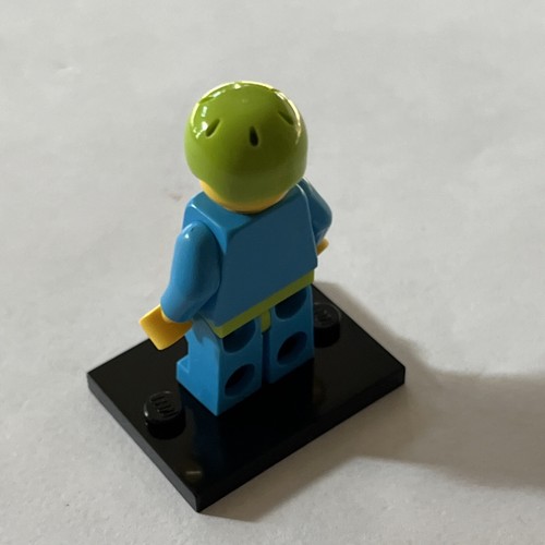 LEGO minifigure Skydiver col10-6 col150 Lime Green Helmet No Parachute - Picture 9 of 19