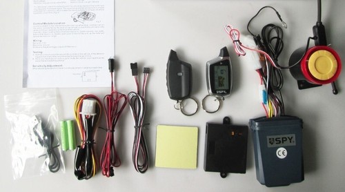 New 2 way Motorcycle Alarm System LCD Pager Shock Sensor Anti Theft Alarm Remote - Picture 6 of 6