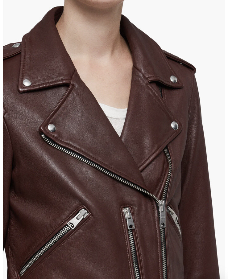 ジャケット・アウター ALLSAINTS BALFERN LEATHER BIKER JACKET AllSaints Balfern Leather Biker Jacket | Nordstrom