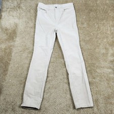 Loft Made and Loved Women's High Waist Skinny Corduroy Pants Beige Size 4 B134