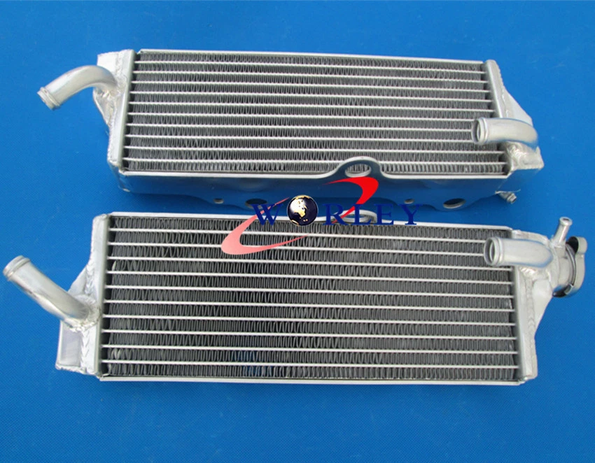 Radiador de aleación L&R para Husqvarna TC450/TE450 2003-2011 2004 2005 2006 2007 08 Foto 4 de 4