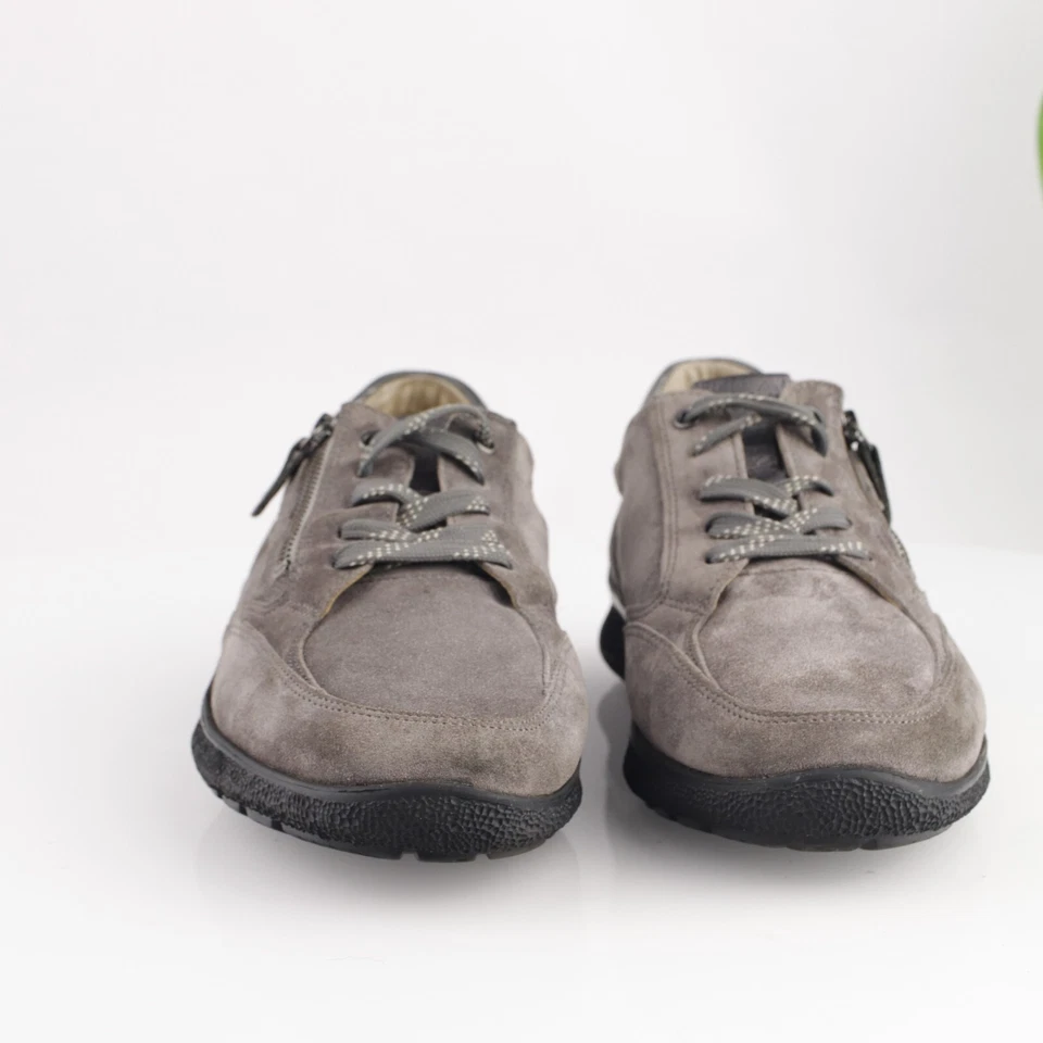 Женские рэп-туфли Hartjes размер 8,5 серые замшевые прогулочные на молнии кроссовки повседневный комфорт - Изображение 2 из 4