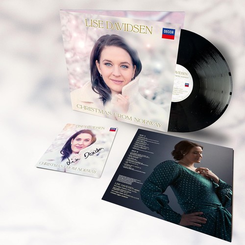 LISE DAVIDSEN = Christmas from Norway = VINYL LP ALBUM = OPER KLASSIK SOPRAN - Bild 2 von 2