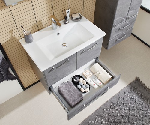 Pelipal Badmöbel - FILO OXYD 02 - ca. 100 cm Keramik-Waschtisch TOP NEU - Bild 4 von 10