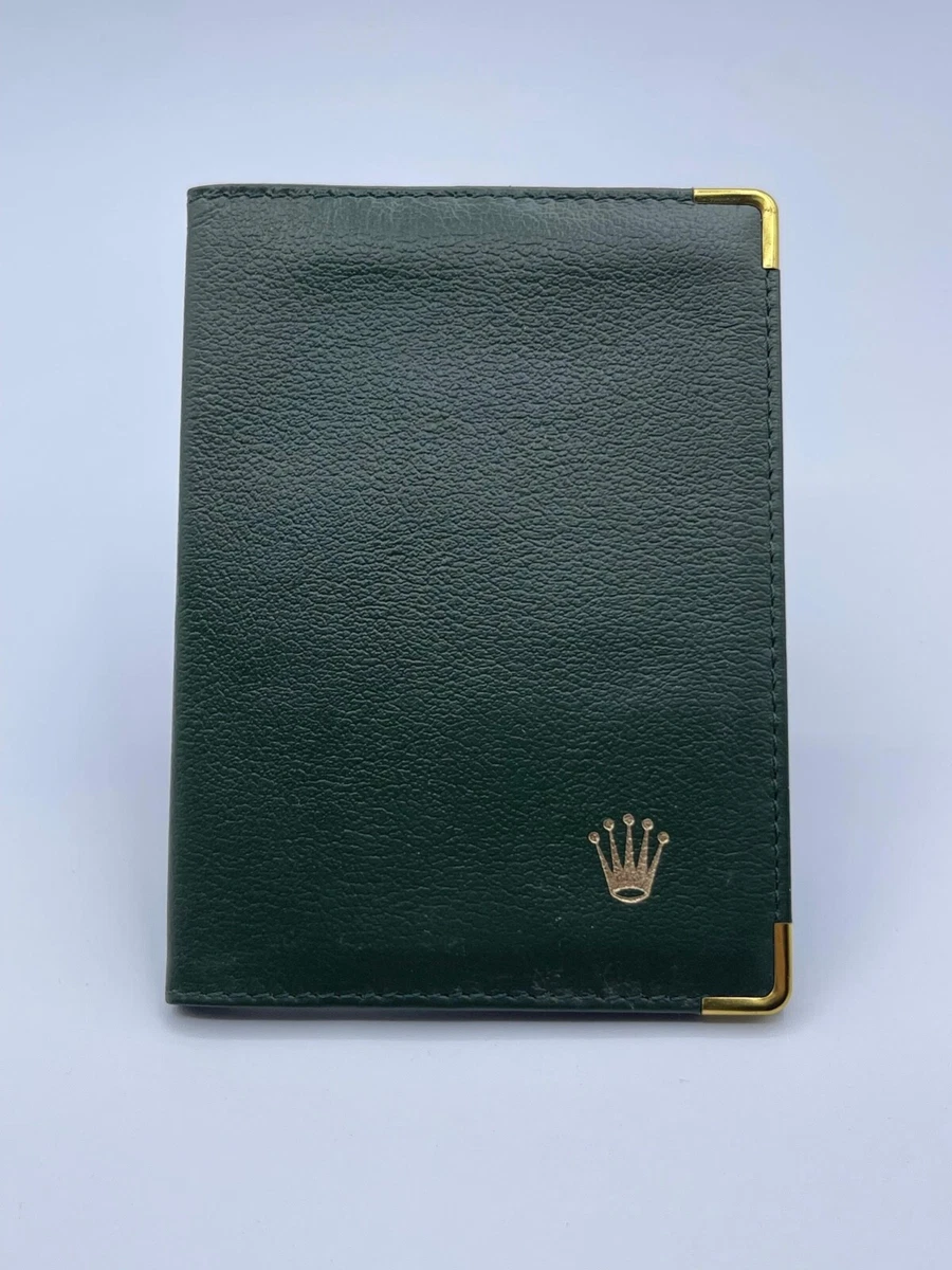 Portafoglio cheap rolex verde