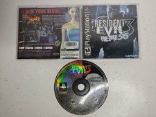Resident Evil 3: Nemesis (Sony PlayStation 1, PS1) CIB  w/reg card - Tested