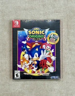 *SEALED* Sonic Origins Plus (Nintendo Switch) With SEGA Artbook New Unopened