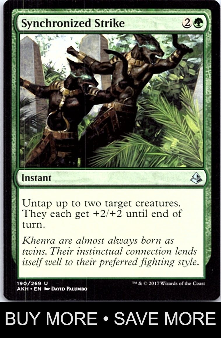 Synchronized Strike LP AKH Amonkhet MTG