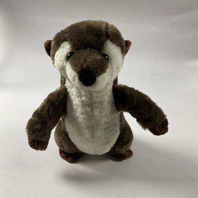 The Petting Zoo Sea Otter Plush Brown 10'' Standing Stuffed Animal Realistic 2023