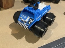 1980s SCHAPER STOMPER 4X4 WATER DEMONS BLUE SWAMP PATROL, TESTED, RUNS LIGHTS UP