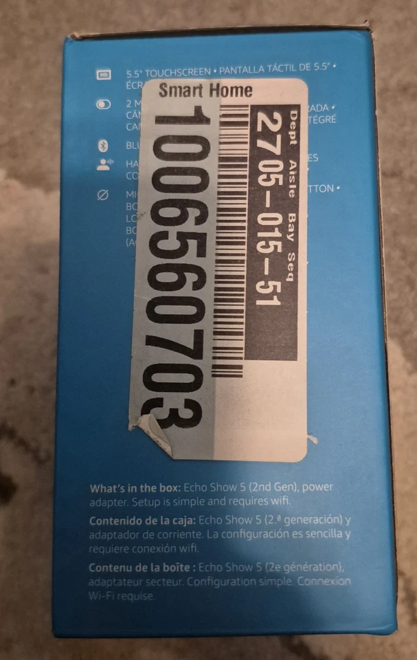 Amazon Echo Show 5 2nd Gen Smart Display Alexa Voice Assistant - Image 2 of 4