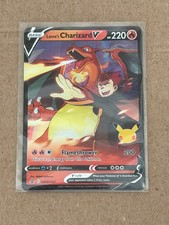 Pokemon Celebrazioni 2021 Lance's Charizard V #SWSH133 Promo Stella Nera quasi nuovo+