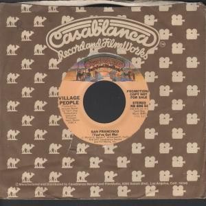 Village People San Francisco 7" vinyl USA Casablanca 1977 Promo copy in company - Picture 1 of 1