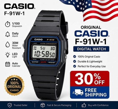 Casio F-91W-1   The Legendary Digital Watch That Defined a Generation