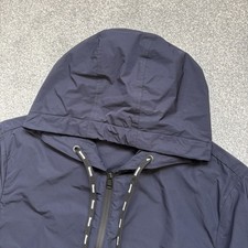 Moncler Adour Navy Windbreaker Size 2 Medium 100% Authentic