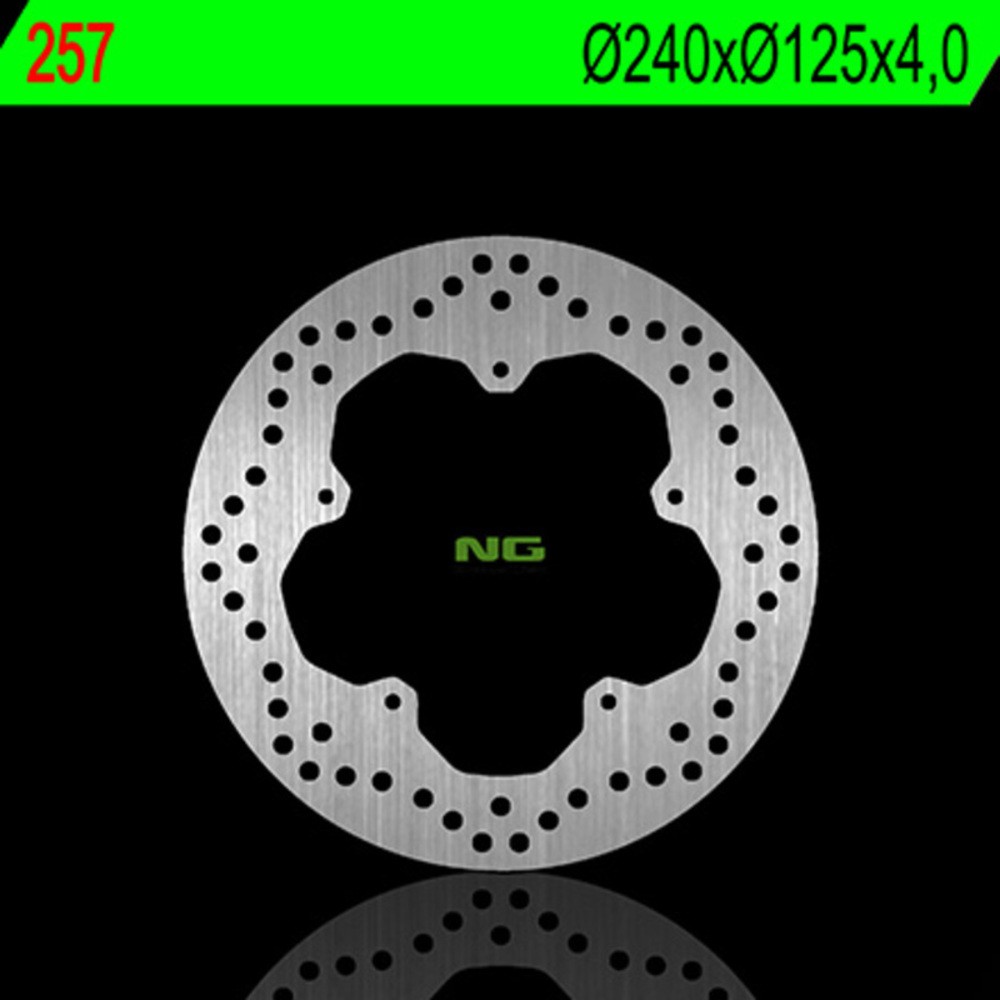 Free Shipping NG BRAKES Round Fixed Brake Disc For Motorcycle Parts